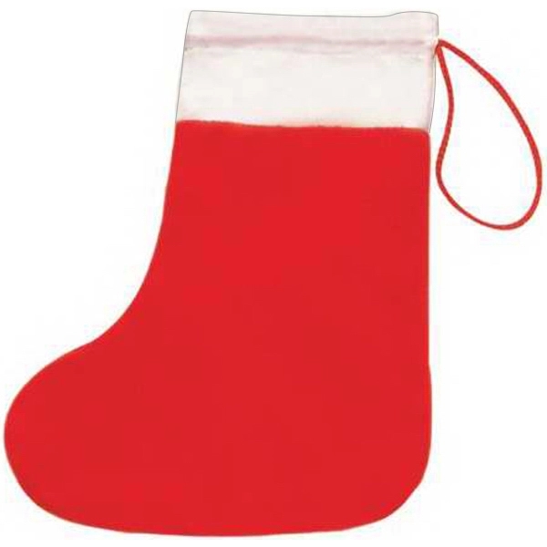 Polyester felt Christmas Stocking with contrasting colors.... from ASI 57705 Goodview Industries Co Inc / Goodview Industries