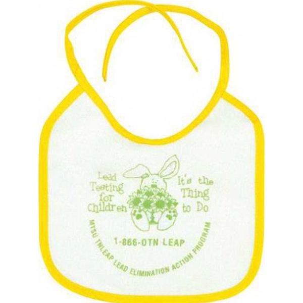 Soft terry cloth Economy Baby Bib with string closure.... from ASI 57705 Goodview Industries Co Inc / Goodview Industries