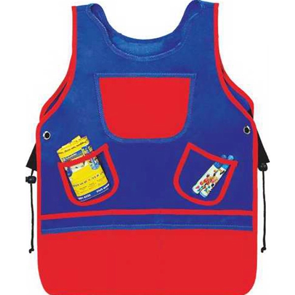 Child's Activity Apron has 3 front pockets for scissors and glue... from ASI 57705 Goodview Industries Co Inc / Goodview Industries