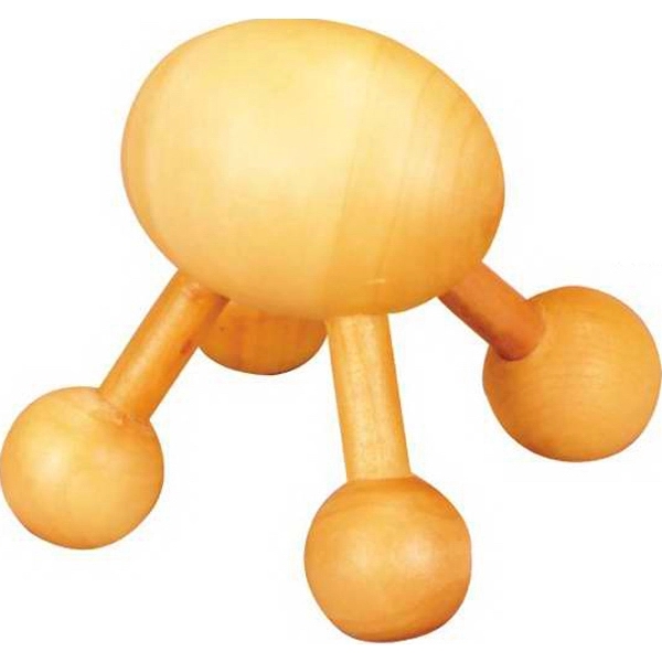 Comfortable Egg shape maple wood massager  for sore muscles and... from ASI 57705 Goodview Industries Co Inc / Goodview Industries