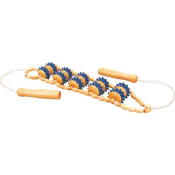 Do It Yourself Shape maple wood massager hold handles across back... from ASI 57705 Goodview Industries Co Inc / Goodview Industries