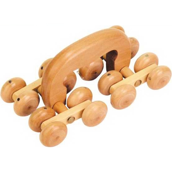 New Comfort Ball Wooden Massager and magnetized dots will help you... from ASI 57705 Goodview Industries Co Inc / Goodview Industries