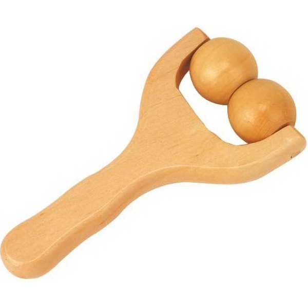 Hand held maple wood massager. Comfortable balls provide a gentle massage.... from ASI 57705 Goodview Industries Co Inc / Goodview Industries