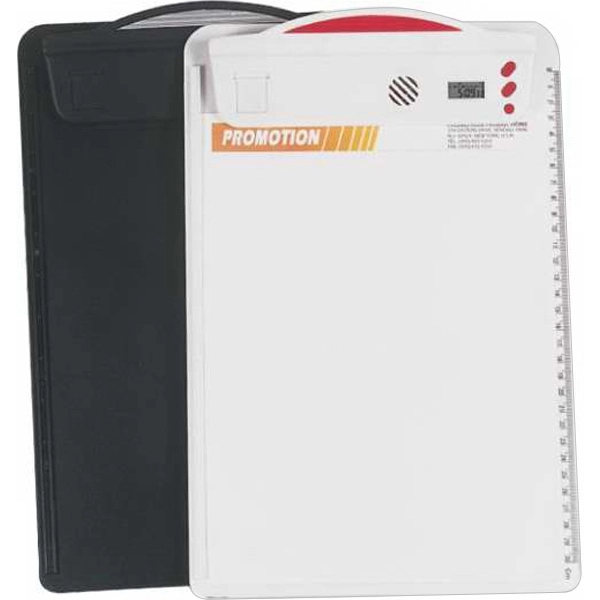 Clipboard with 1/100 second precision stopwatch, daily alarm, hourly chime, ruler... from ASI 57705 Goodview Industries Co Inc / Goodview Industries