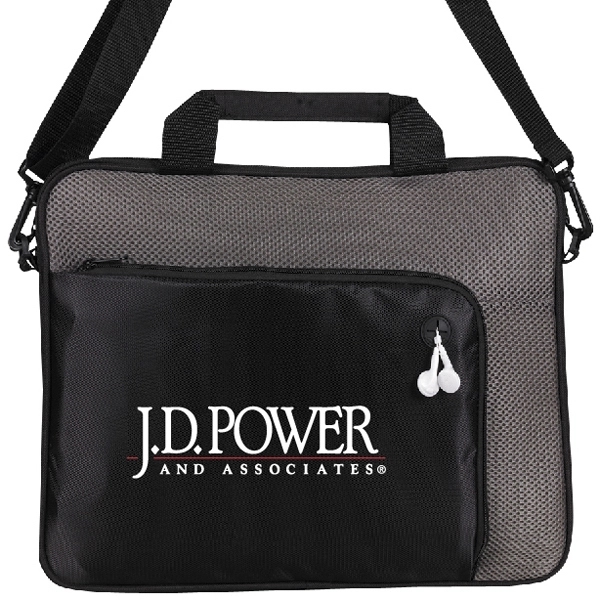 13" notebook briefcase, 600 denier polyester, 13" x 11" x 1"... from ASI 40515 BILD Enterprises LLC / Ben-Line