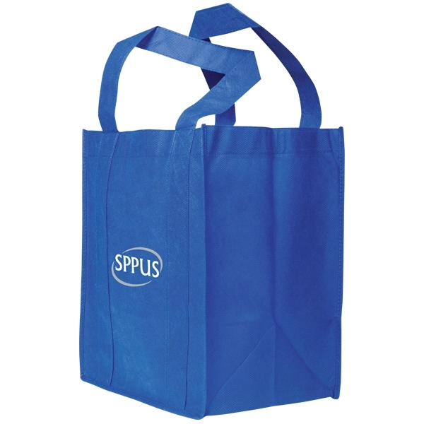 Non-woven polypropylene shopping bag.... from ASI 42920 Busrel Inc