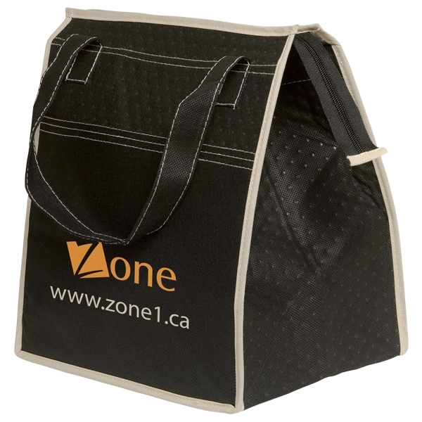 Two-tone cooler bag, long handles.... from ASI 42920 Busrel Inc