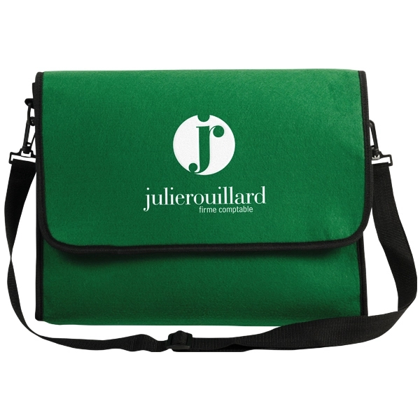 Urban bag made of felt, storage space for cell and pens.... from ASI 42920 Busrel Inc