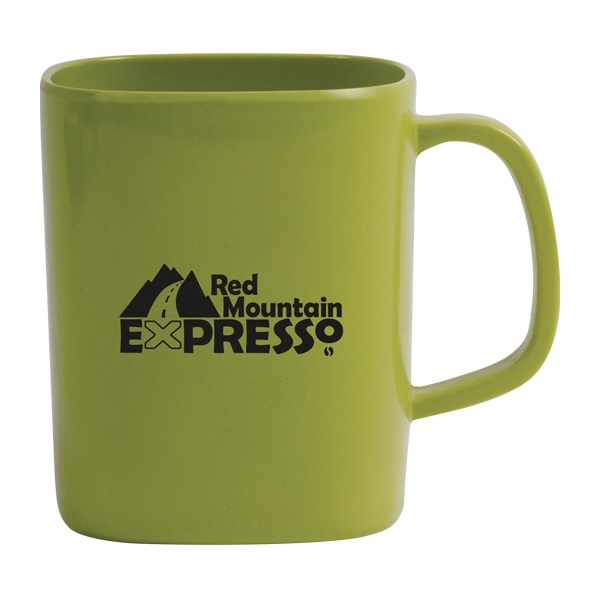 Green -  Bamboo fiber cup  Dishwasher compatible. Plastic reinforced... from ASI 42920 Busrel Inc / Busrel