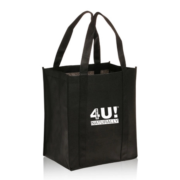 Tote bag; 80 gsm Non-Woven Polypropylene; 12.375" W x 14" H... from ASI 39552 BEL Promo