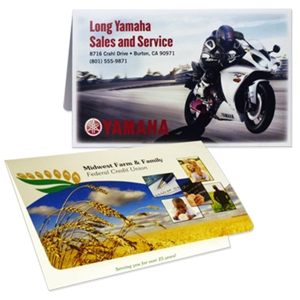 Full Color Digital Print Glove Box Folder 9-7/8" x 6"... from ASI 32050 Admore / Admore®