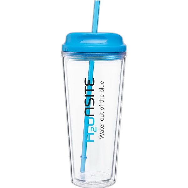Spirit - Aqua -  20 oz acrylic double wall tumbler... from ASI 51197 ETS Express, LLC / The Express Line