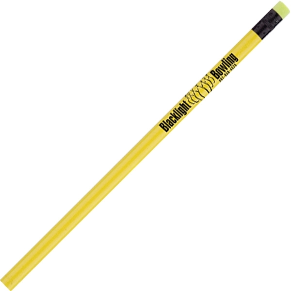 Bright color round barrel #2 core pencil with matching eraser and... from ASI 86850 Shepenco/Shelbyville Pencil Co, Inc / SHEPENCO® Shelbyville Pencil Company