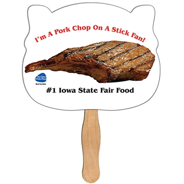 Animal head shaped digital economy fans with double sided film lamination.... from ASI 67620 Lion Circle Corp / Lion/Circle