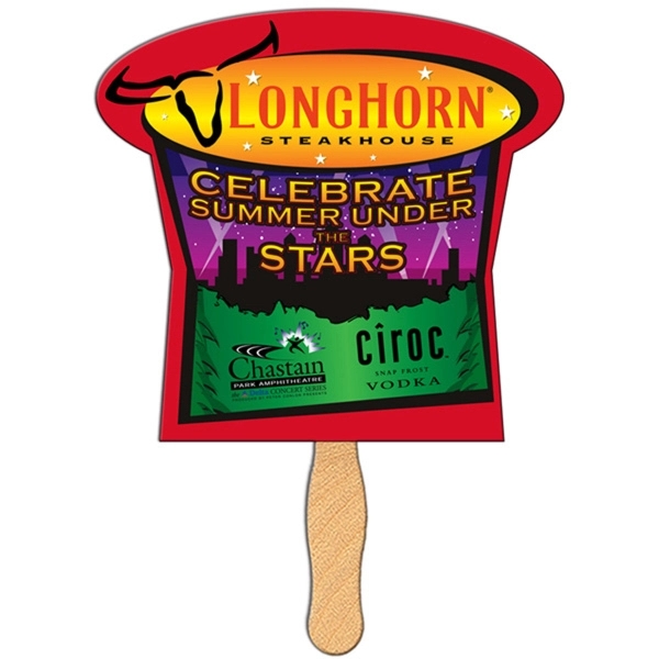 Mushroom shape fast fan with wooden stick.... from ASI 67620 Lion Circle Corp / Lion/Circle