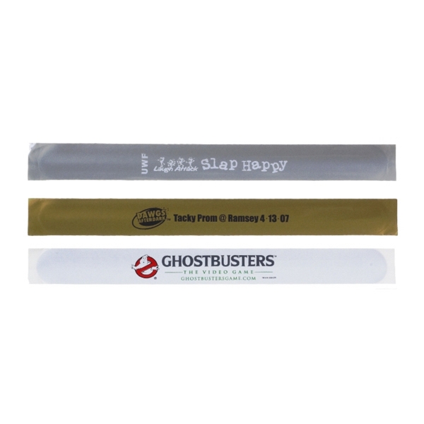Slap bracelet made from vinyl material,  9 1/2" x 1".... from ASI 52710 Lincoln Line / Lincoln Line
