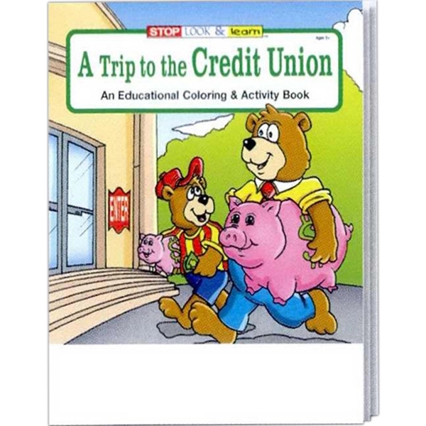 A Trip to the Credit Union coloring and activity book.... from ASI 45815 Coloring Book Solutions / Coloring Book Solutions™