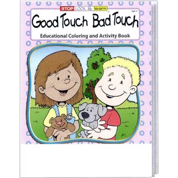 COLORING BOOK SET: Good Touch Bad Touch educational coloring and activity... from ASI 45815 Coloring Book Solutions / Coloring Book Solutions™