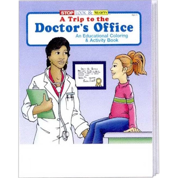 COLORING SET: A Trip to the Doctor's Office coloring and activity... from ASI 45815 Coloring Book Solutions / Coloring Book Solutions™