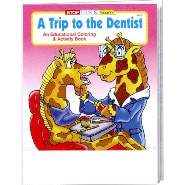 COLORING SET: A Trip to the Dentist coloring and activity book... from ASI 45815 Coloring Book Solutions / Coloring Book Solutions™