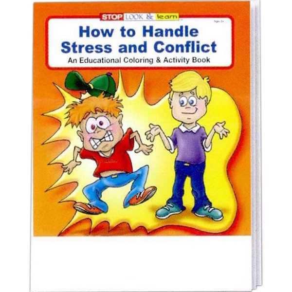 How to Handle Stress and Conflict coloring and activity book.... from ASI 45815 Coloring Book Solutions