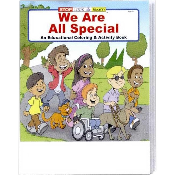 Teach your children to be themselves with the We Are All... from ASI 45815 Coloring Book Solutions / Coloring Book Solutions™