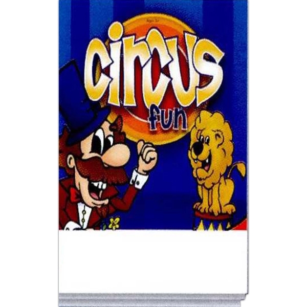 Circus Fun activity pad fun pack with a 4-pack of unimprinted... from ASI 45815 Coloring Book Solutions / Coloring Book Solutions™