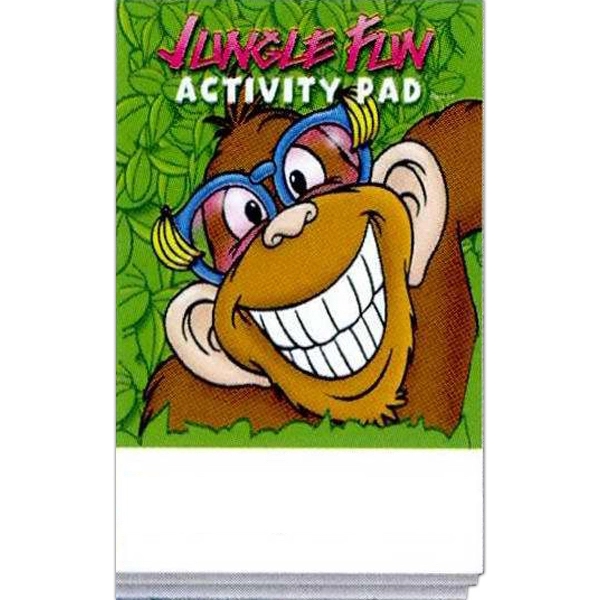 Jungle Fun activity pad with games and activities.... from ASI 45815 Coloring Book Solutions / Coloring Book Solutions™