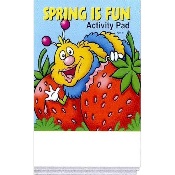 Spring Is Fun activity pad with games and activities.... from ASI 45815 Coloring Book Solutions / Coloring Book Solutions™
