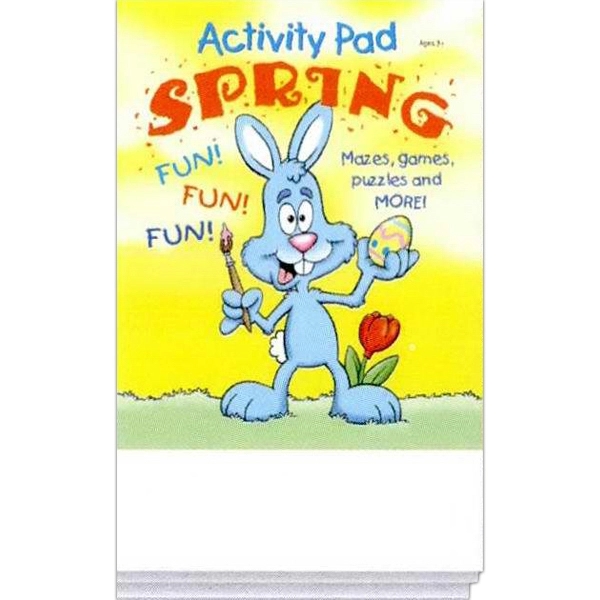 Spring activity pad fun pack with mazes, games, puzzles and more!... from ASI 45815 Coloring Book Solutions / Coloring Book Solutions™