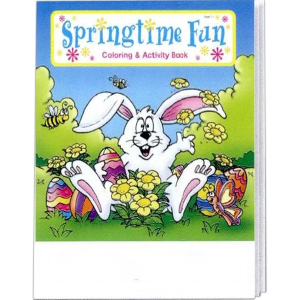 Springtime Fun coloring and activity book fun pack.... from ASI 45815 Coloring Book Solutions / Coloring Book Solutions™