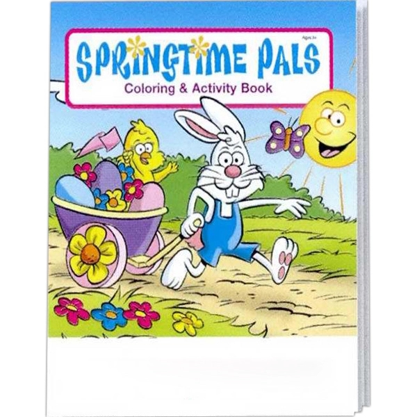 Springtime Pals coloring and activity book fun pack.... from ASI 45815 Coloring Book Solutions / Coloring Book Solutions™