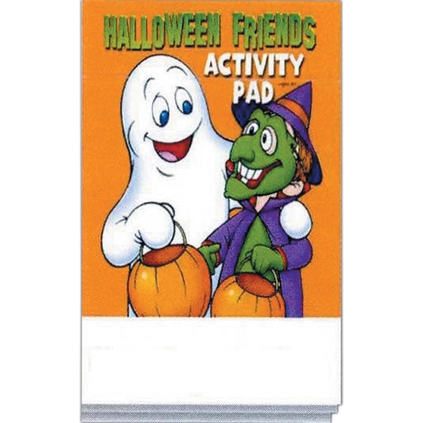 ACTIVITY PAD SET: Halloween Friends activity pad fun pack.... from ASI 45815 Coloring Book Solutions / Coloring Book Solutions™