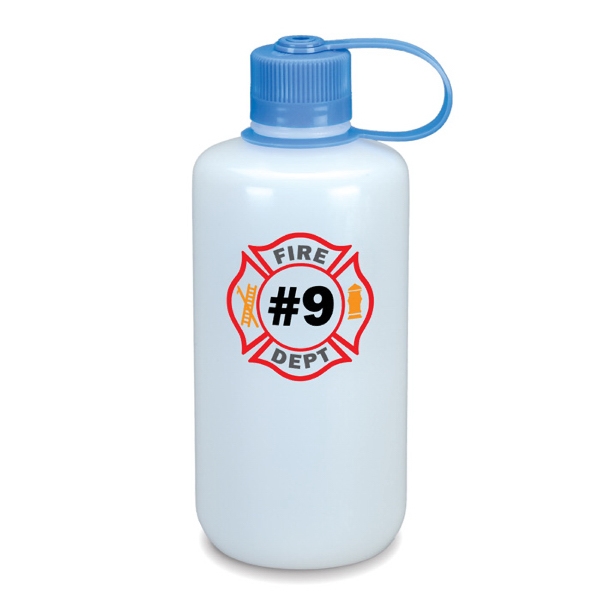 32oz Narrow Mouth HDPE water bottle.... from ASI 41561 Brand Box USA, LLC / BrandBox
