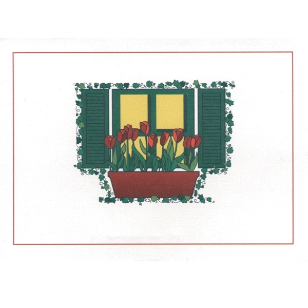 Everyday note card with sentiment inside 3 1/2" x 5".... from ASI 95280 Warwick Publishing Co / Warwick