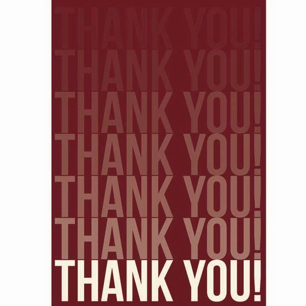 3 1/2" x 5" Business Greeting Cards, 50 pc minimum, stock... from ASI 95280 Warwick Publishing Co / Warwick