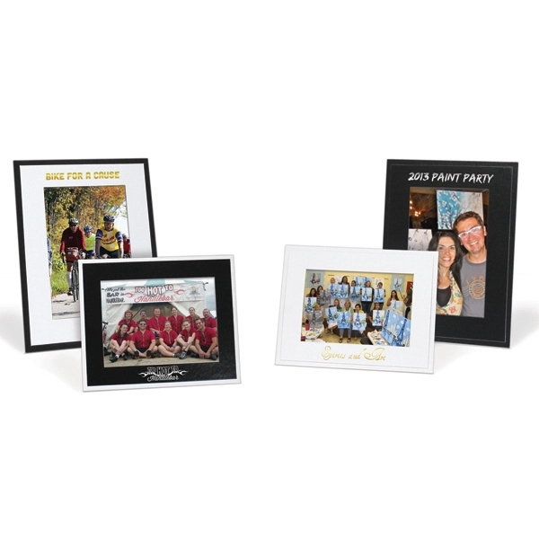 Black on black premium photo frame, holds 5" x 7" photo.... from ASI 95280 Warwick Publishing Co