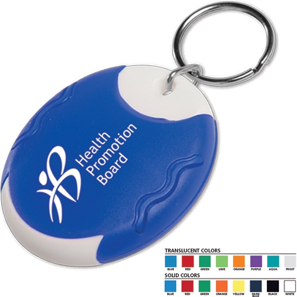 Pill dispenser key tag.... from ASI 52840 Evans Manufacturing / Evans