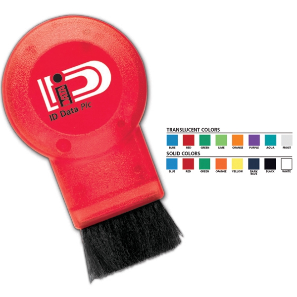 Cyber Brush (TM) - Keyboard brush with 2-piece hook and loop... from ASI 52840 Evans Manufacturing / Evans