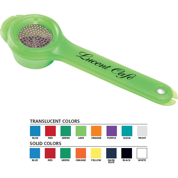 Strain-it (TM) - Tea strainer made of food grade polypropylene.... from ASI 52840 Evans Manufacturing / Evans