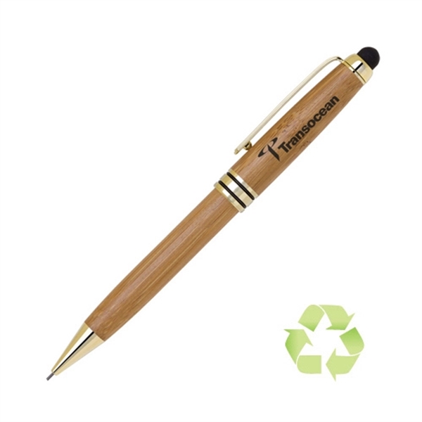 Eco bamboo stylus mechanical pencil.... from ASI 31517 Admart Products / Admart Line