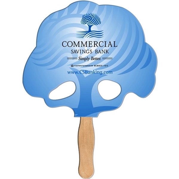 Tree shape fast fan with wooden stick.... from ASI 67620 Lion Circle Corp / Lion/Circle