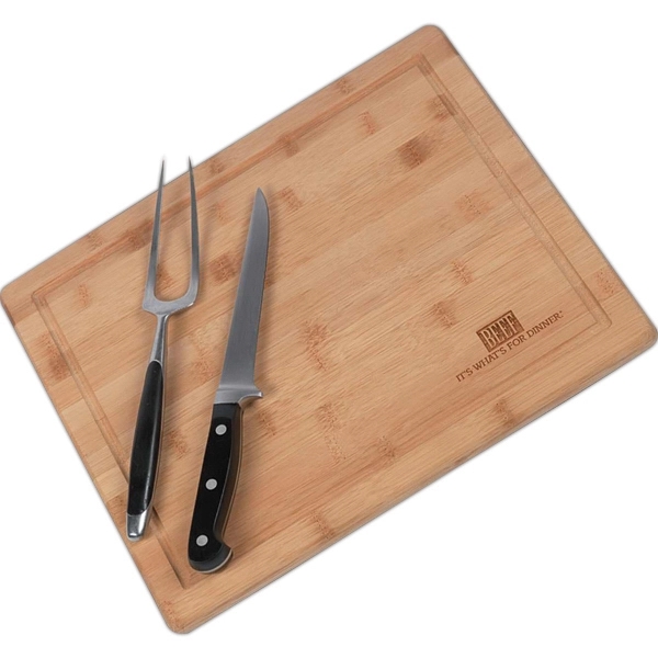 11 1/2" x 13 1/2" x 3/4" Bamboo Cutting Board with... from ASI 79933 Prorose Inc / ProRose