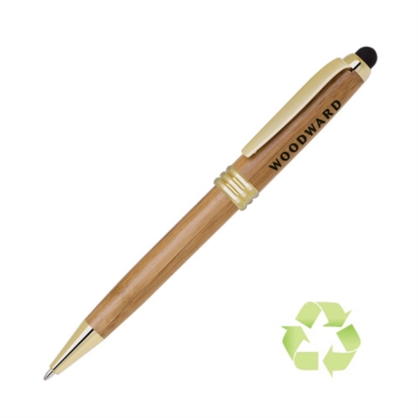 Eco bamboo stylus ballpoint pen.... from ASI 31517 Admart Products / Admart Line