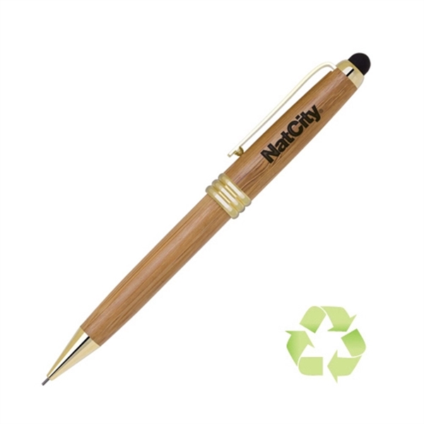 Eco bamboo stylus mechanical pencil.... from ASI 31517 Admart Products / Admart Line