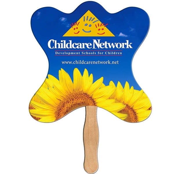 Jack shaped digital economy fans with double sided film lamination.... from ASI 67620 Lion Circle Corp / Lion/Circle