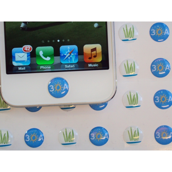 Gel-Skin - Gel-Skin button cover for iPhones and iPads... from ASI 63073 Openers.Beer / Openers Plus