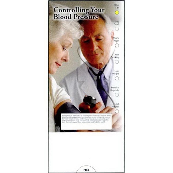 SLIDE CHART: Informative slide chart with tips on controlling your blood... from ASI 45815 Coloring Book Solutions / Coloring Book Solutions™ LivRite