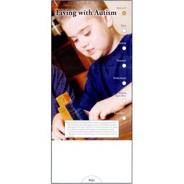 SLIDE CHART: Living with Autism Slide Chart and Information Pocket Guide.... from ASI 45815 Coloring Book Solutions / Coloring Book Solutions™ LivRite