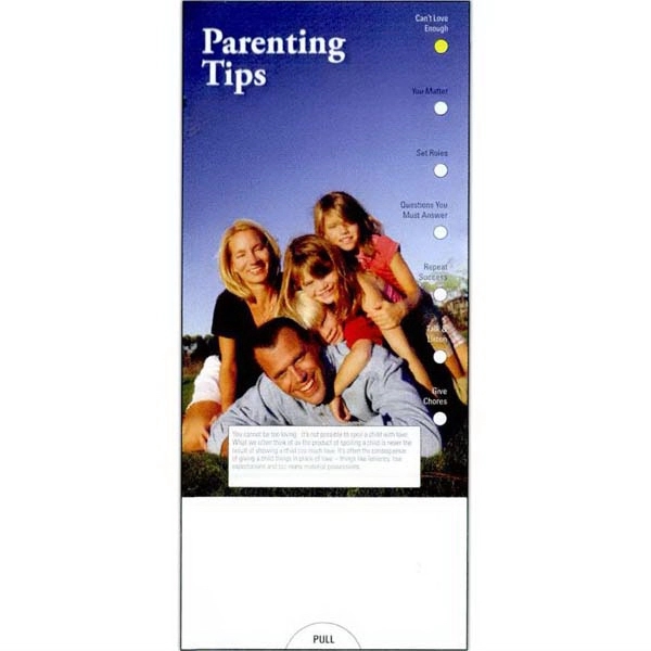 SLIDE CHART Parenting Tips Slide Chart and Information Guide.... from ASI 45815 Coloring Book Solutions / Coloring Book Solutions™ LivRite